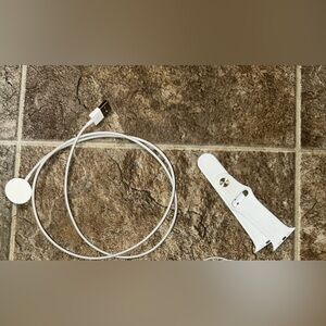 Apple Watch charger & band attachment